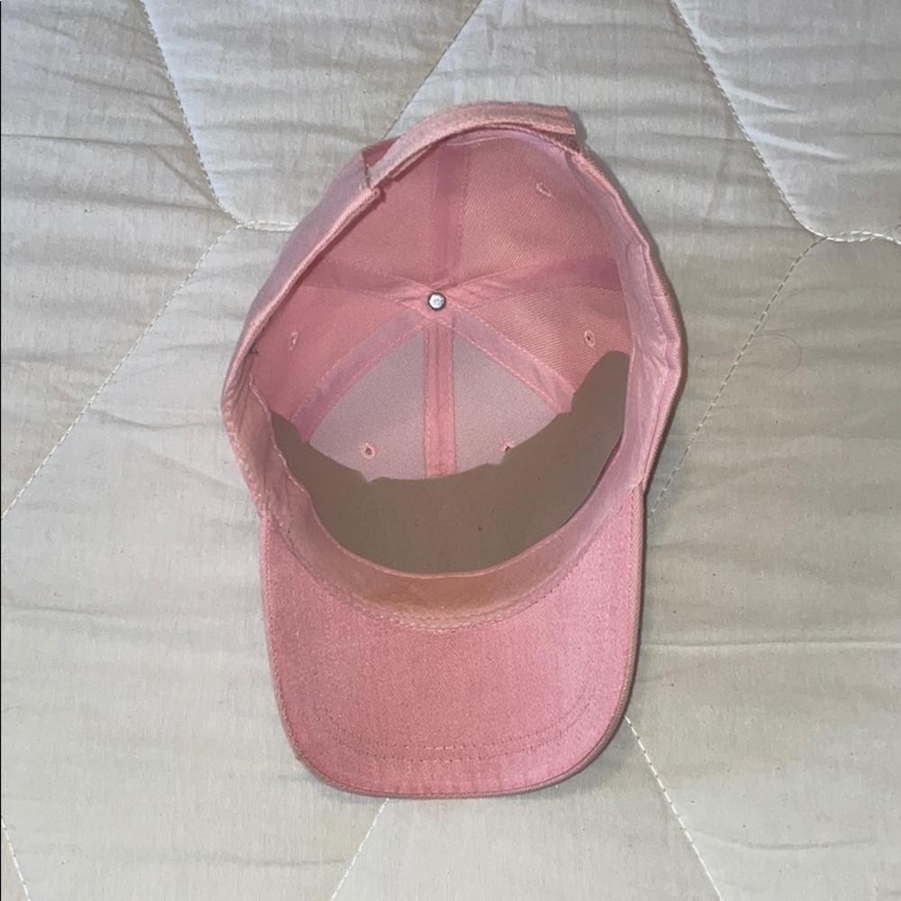 Pink baseball cap - Picture 2 of 2